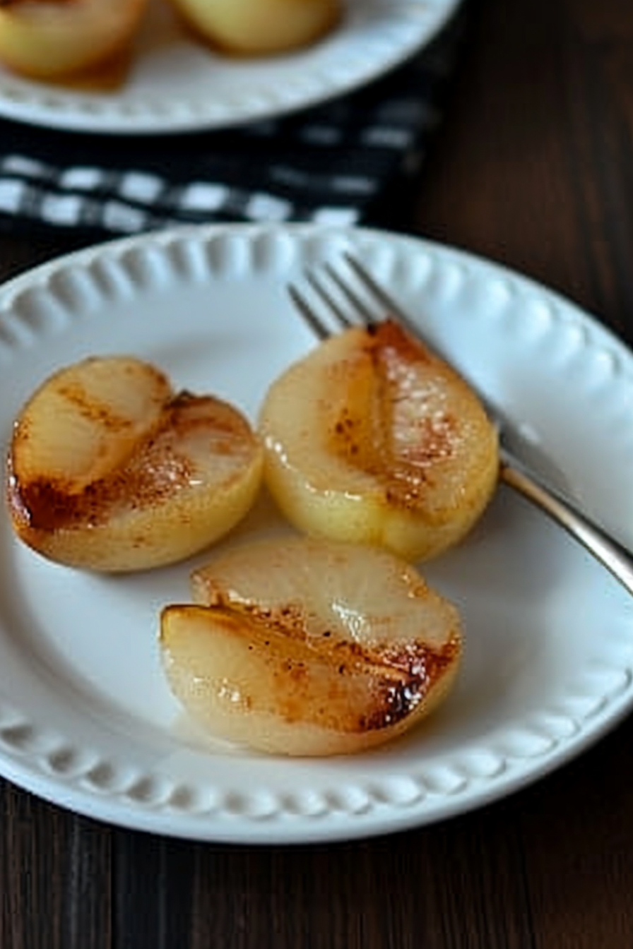 Sweet Roasted Pears with Honey