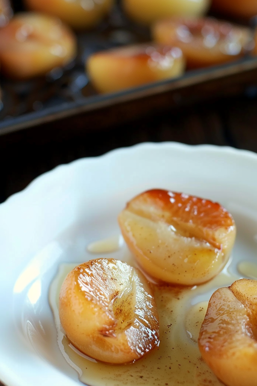 Sweet Roasted Pears with Honey