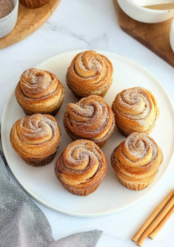 Sweet and Flaky Cruffins