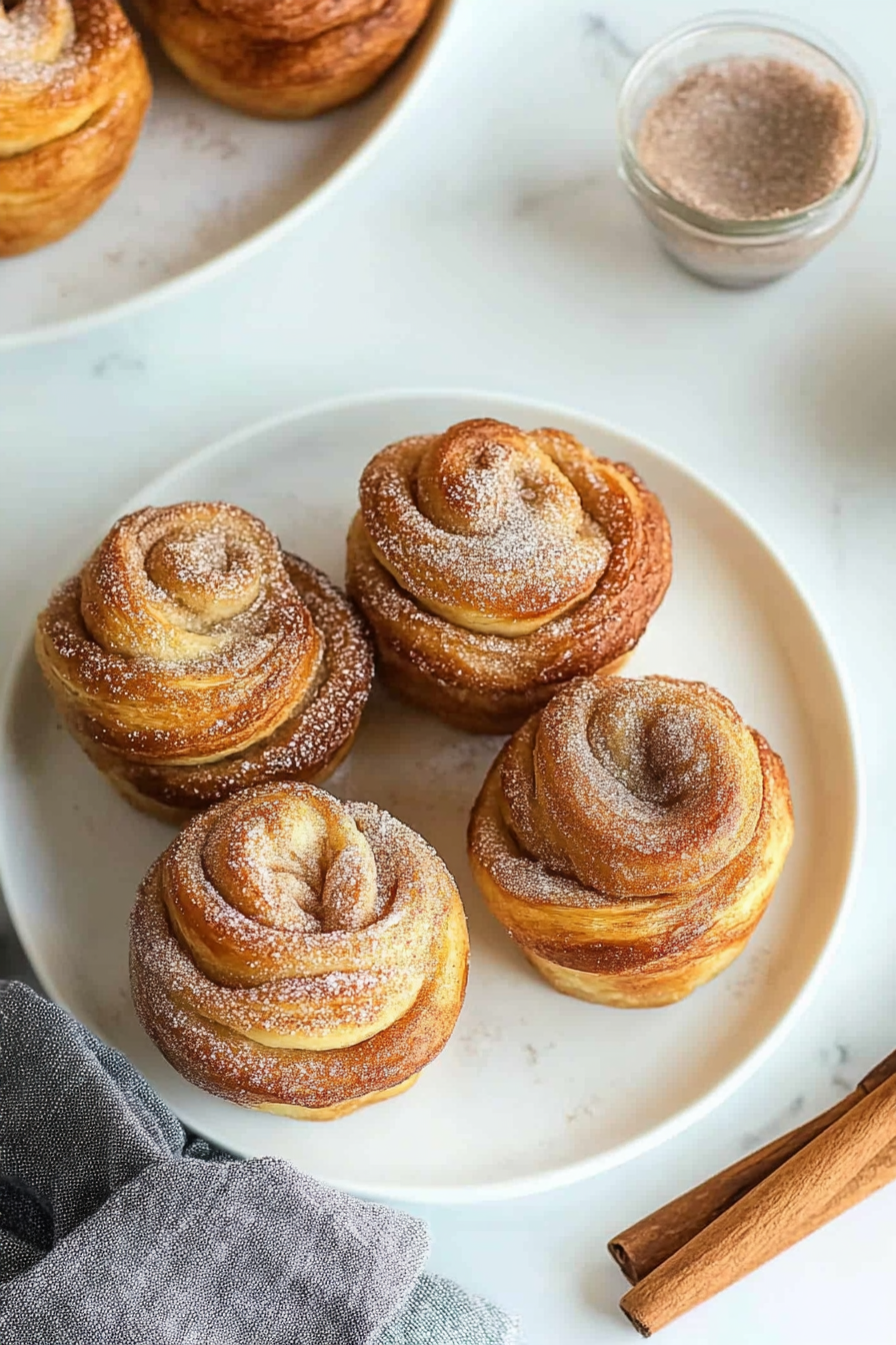 Sweet and Flaky Cruffins