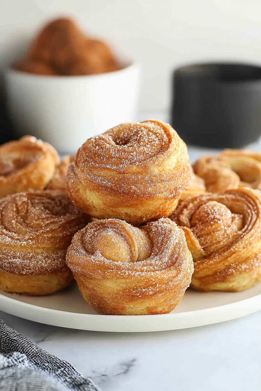 Sweet and Flaky Cruffins