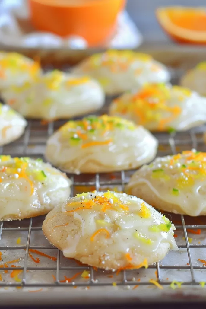 Sweet and Tangy Citrus Butter Cookies