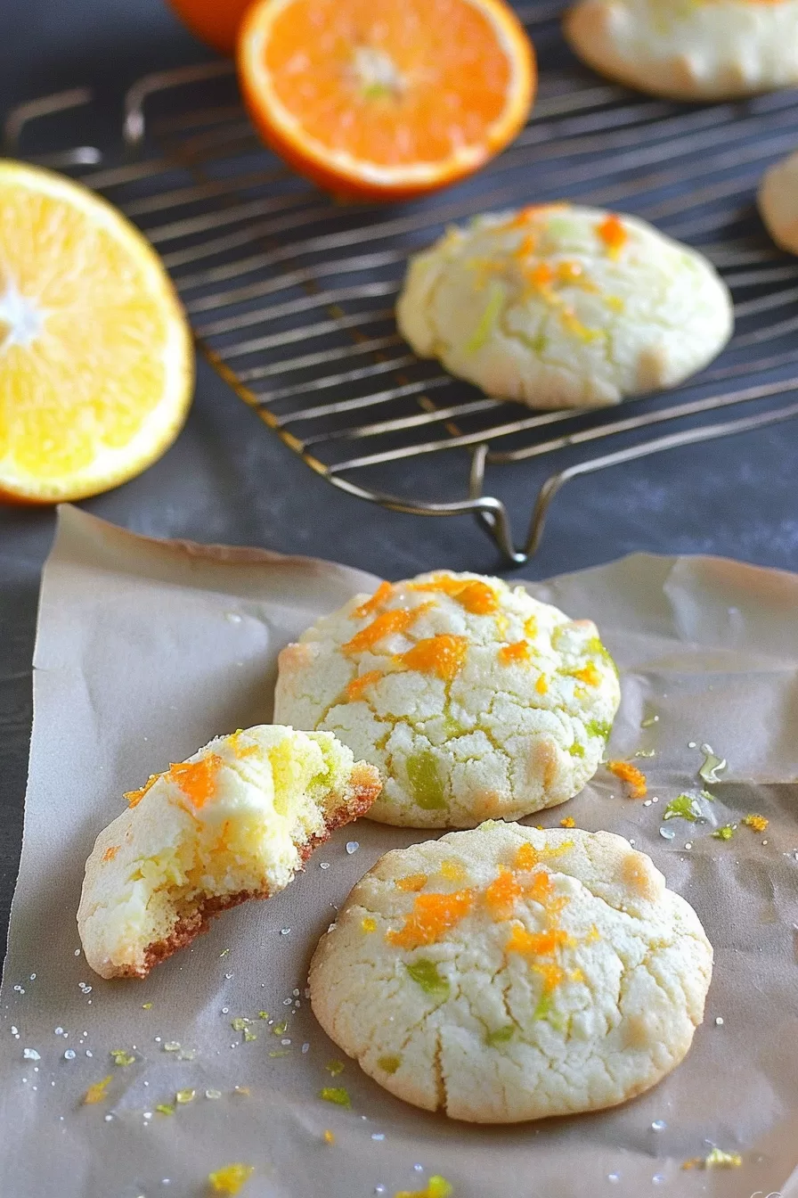 Sweet and Tangy Citrus Butter Cookies