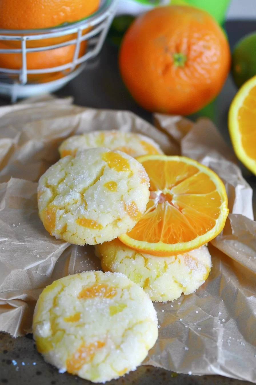 Sweet and Tangy Citrus Butter Cookies