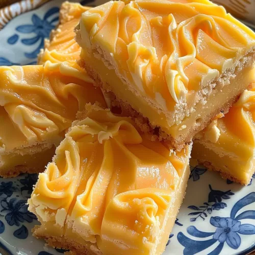 Tangy Lemon White Chocolate Bars