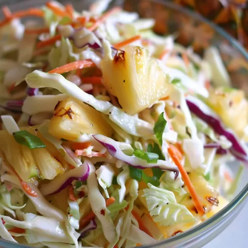 Tangy Pineapple Slaw