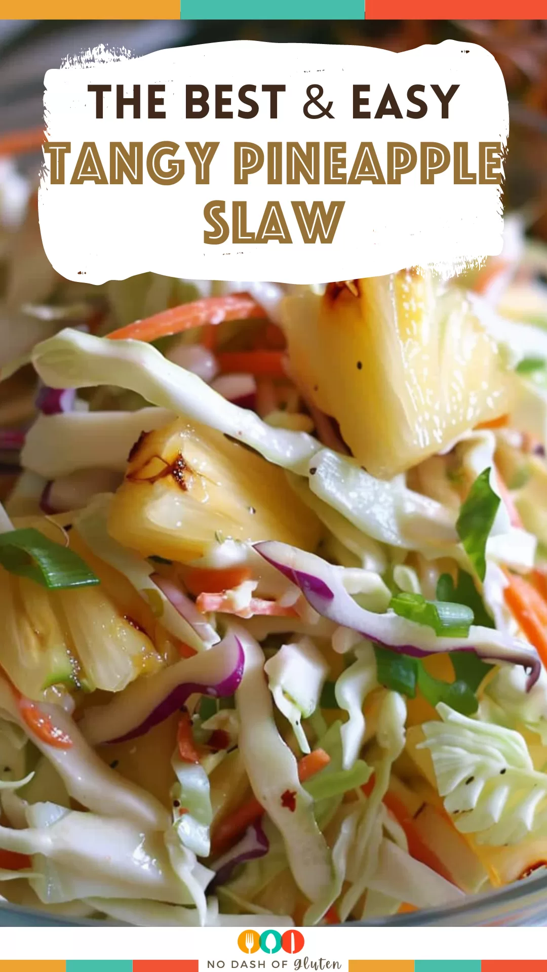 Tangy Pineapple Slaw