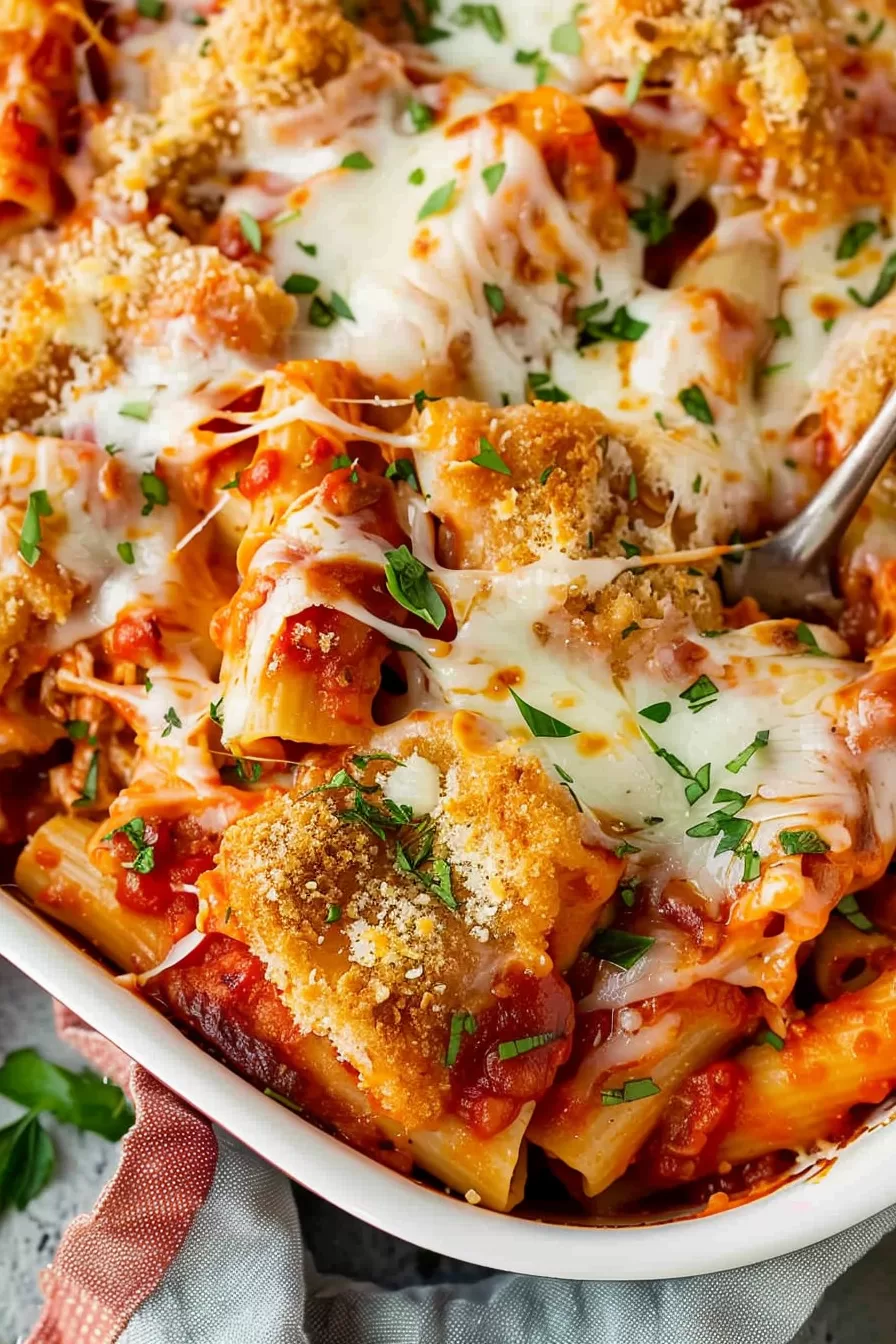 Baked Chicken Parmesan Casserole