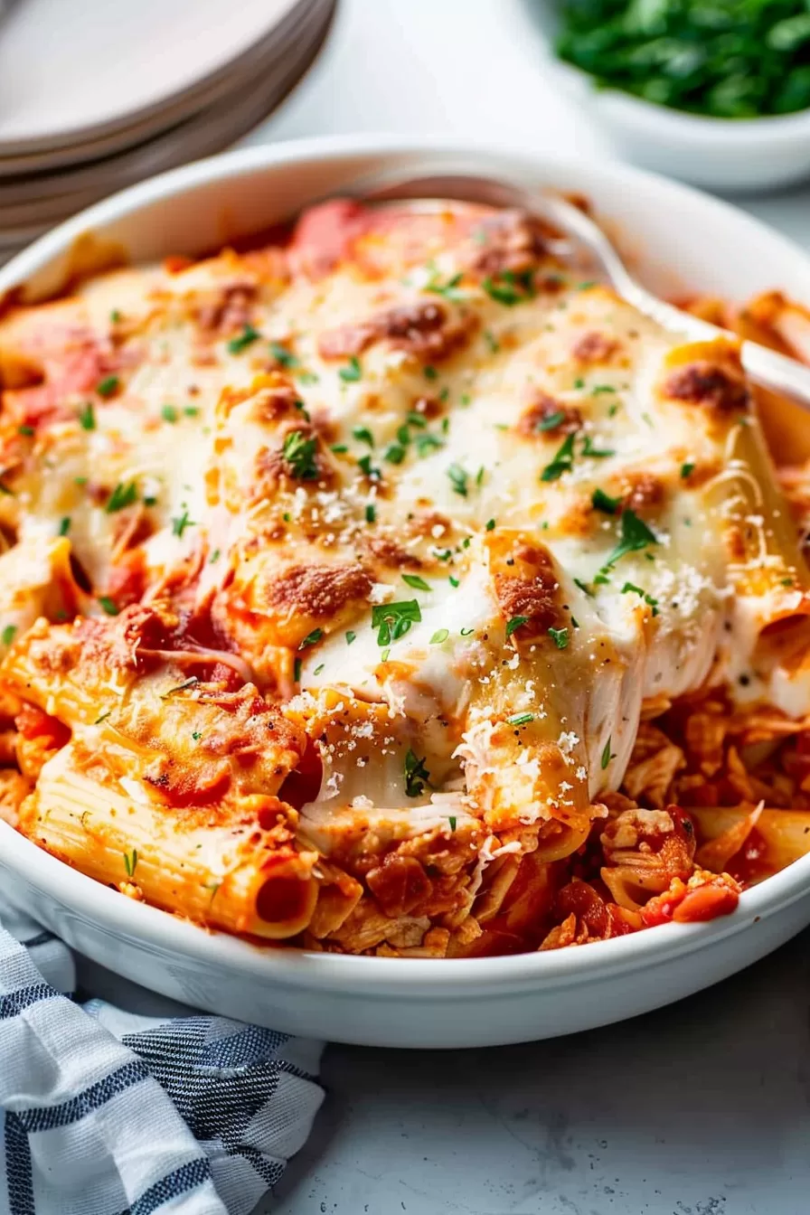 Baked Chicken Parmesan Casserole