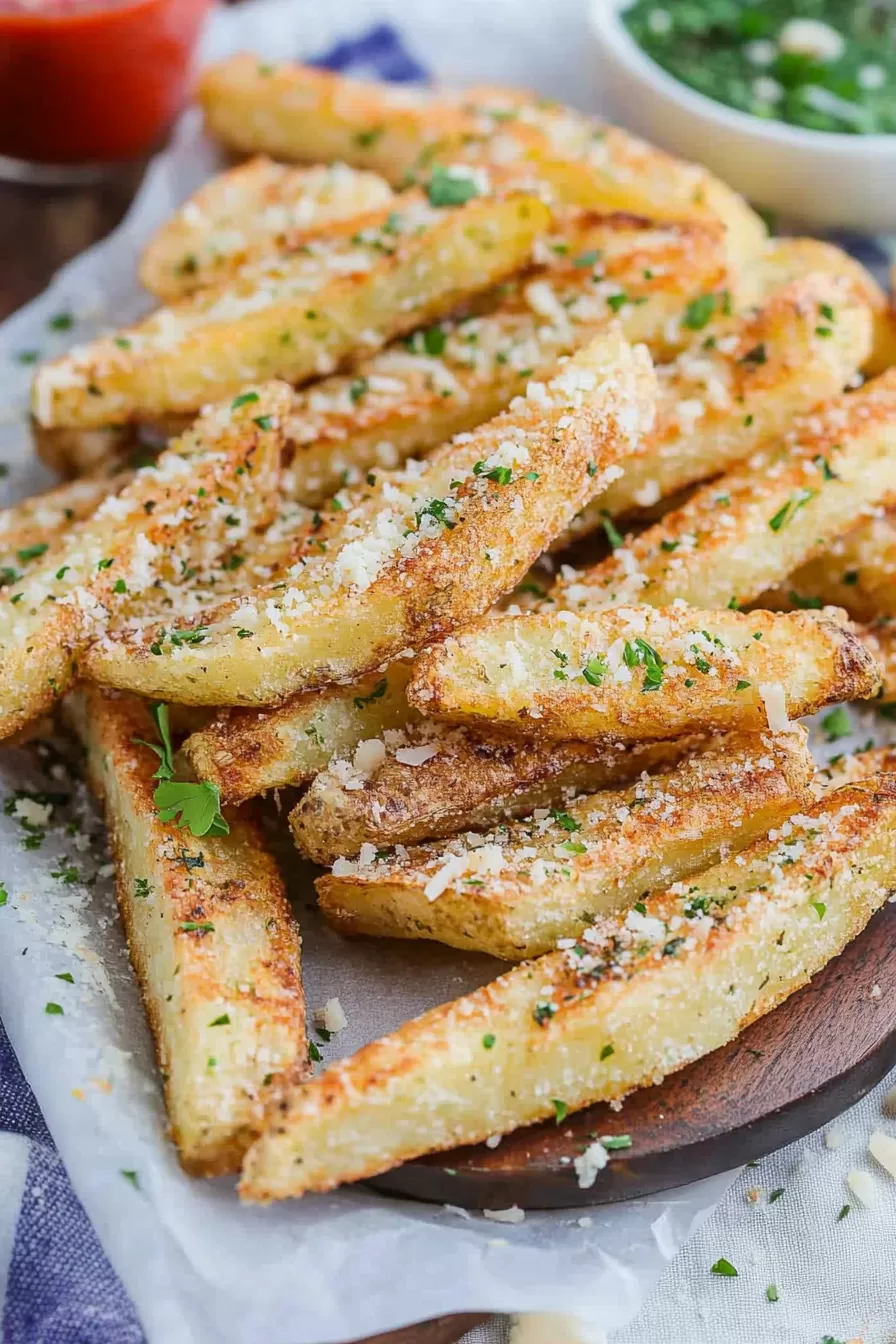 Baked Garlic Parmesan Fries