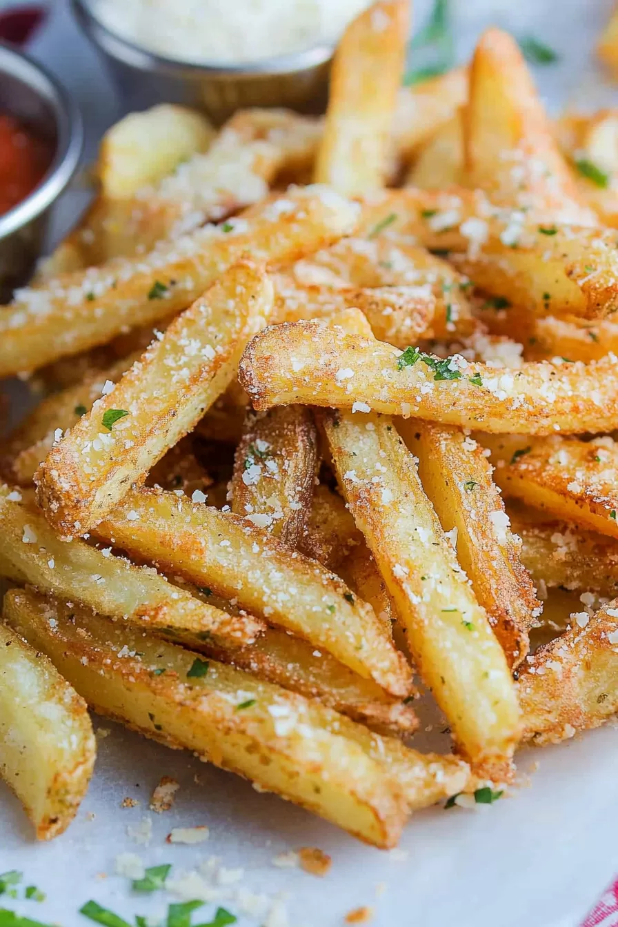 Baked Garlic Parmesan Fries