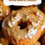 Baked Pumpkin Donuts with Maple Glaze