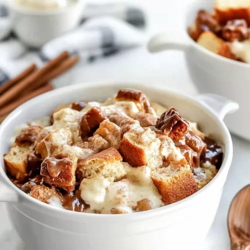 Slow Cooker Bread Pudding