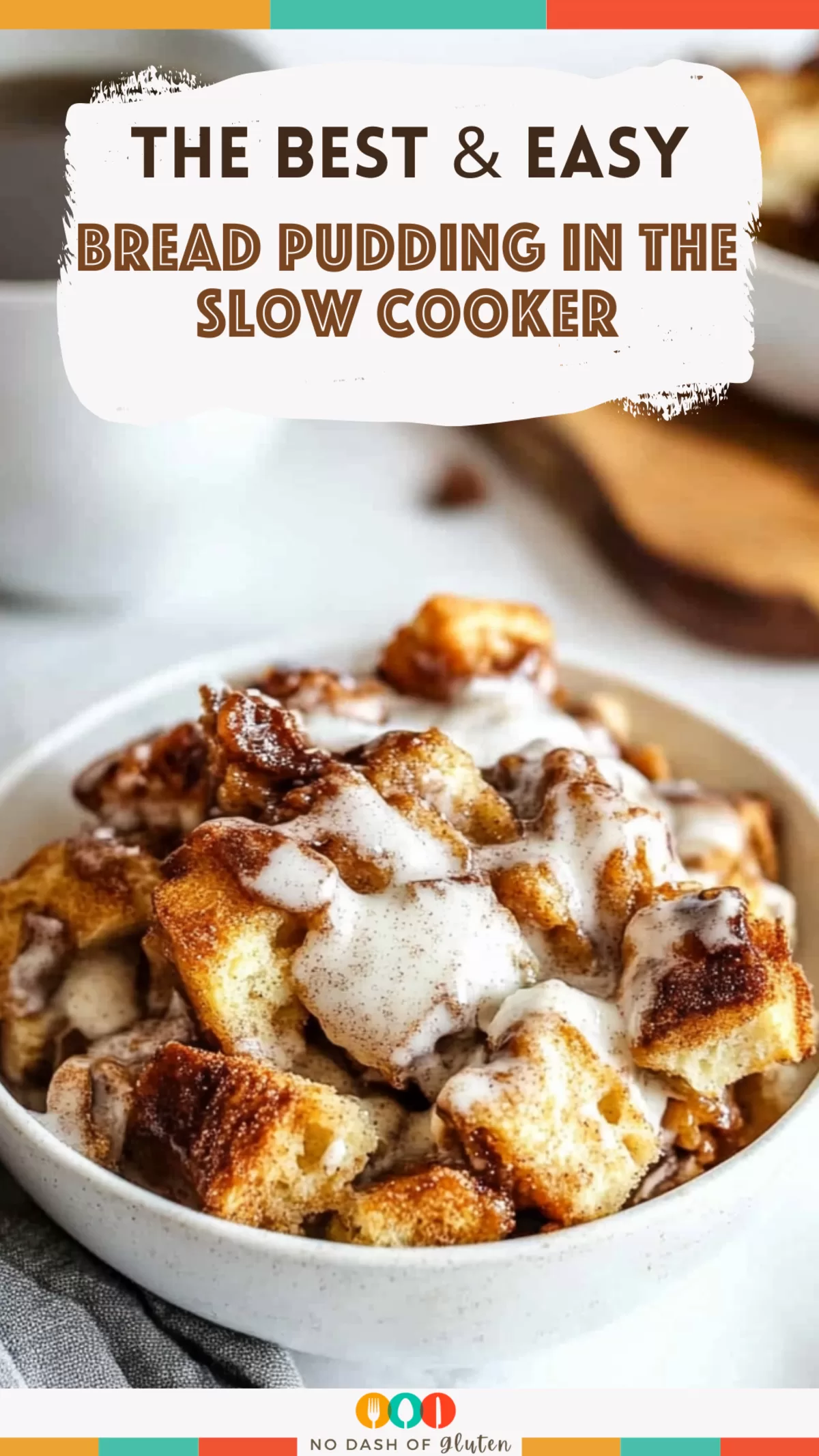 Slow Cooker Bread Pudding