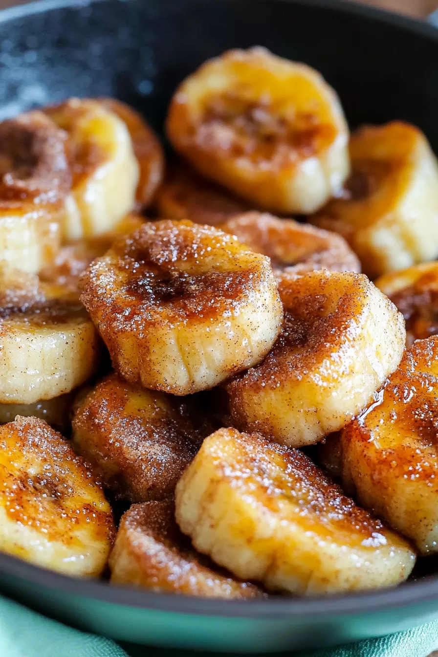 Caramelized Cinnamon Bananas