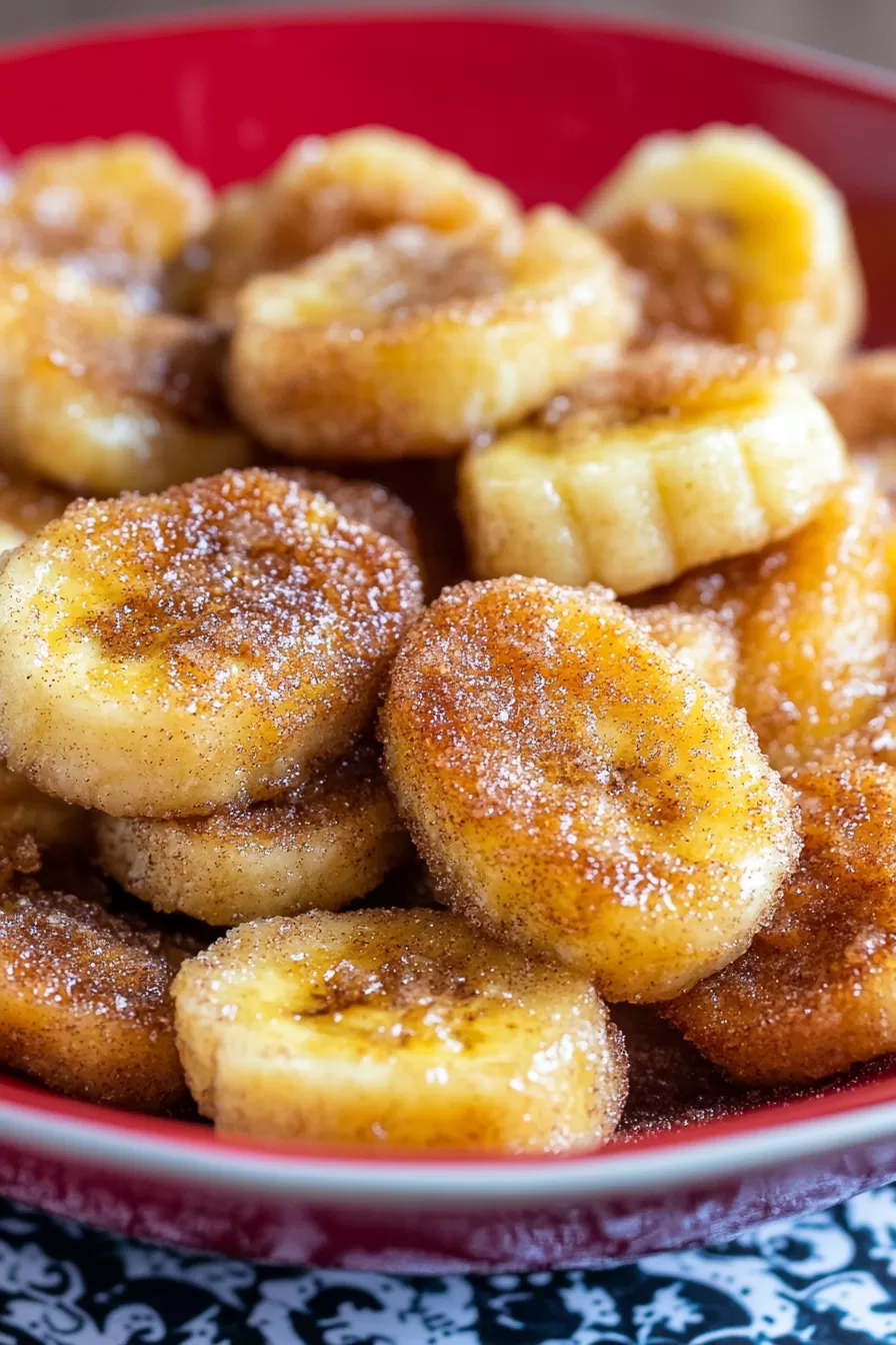 Caramelized Cinnamon Bananas