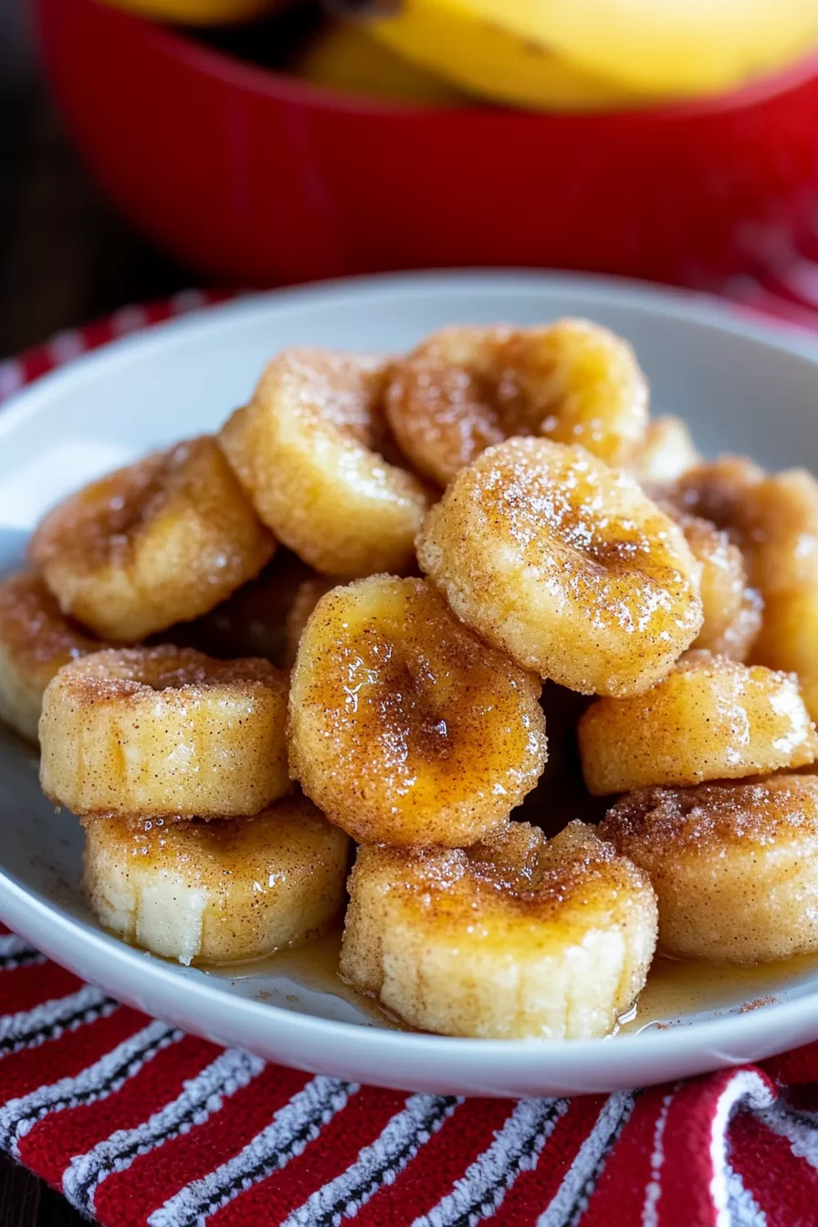 Caramelized Cinnamon Bananas