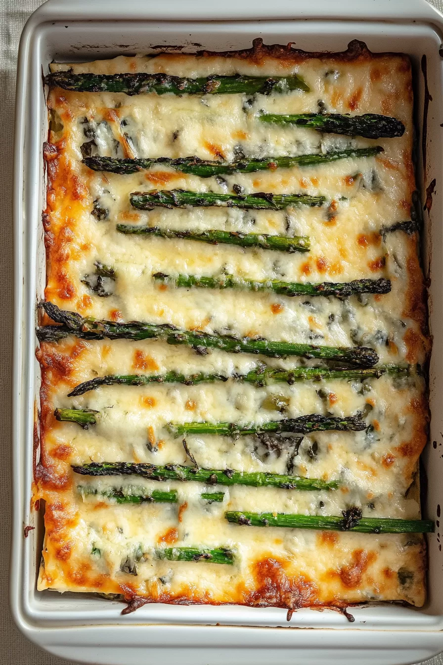 Cheesy Asparagus Bake