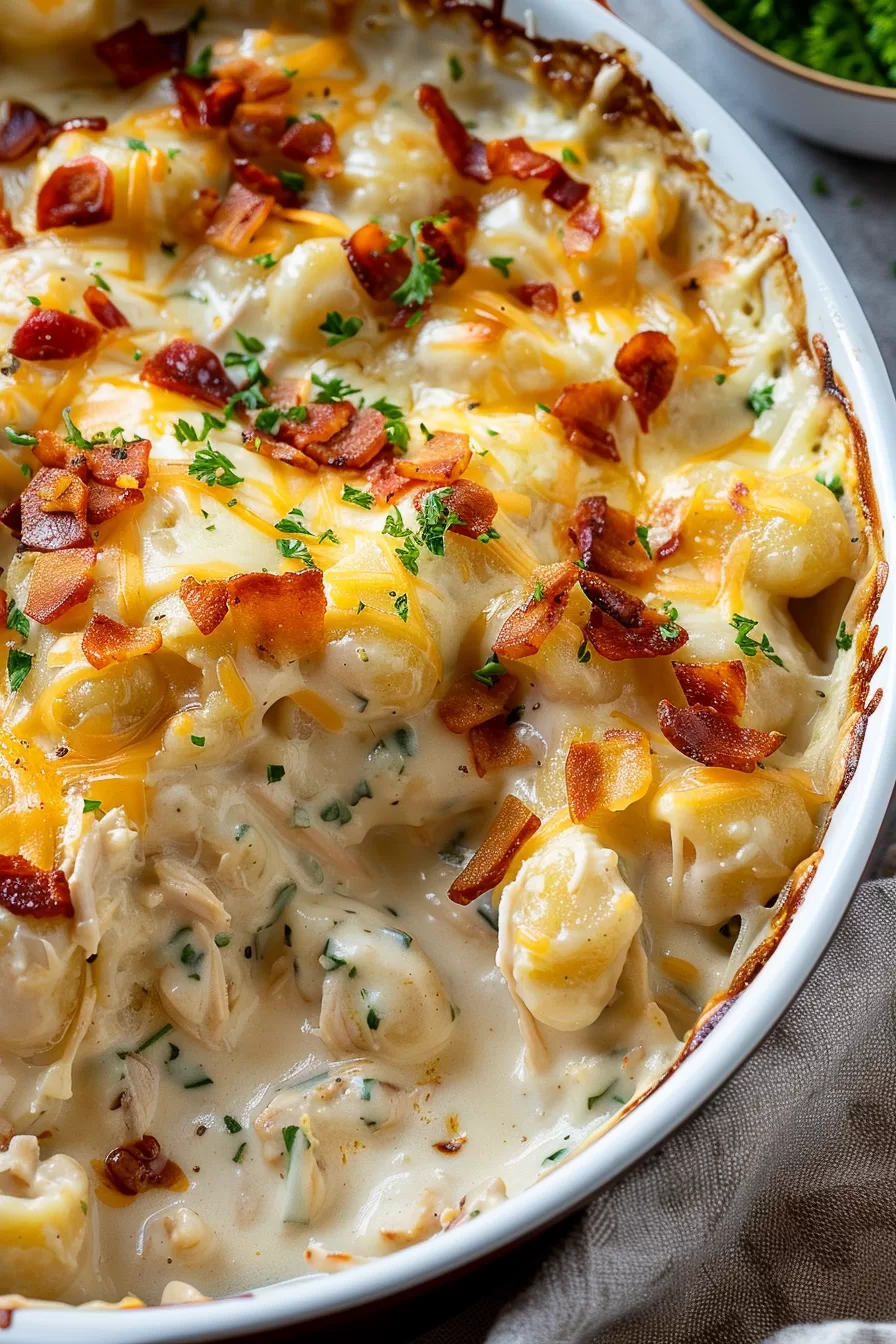 Cheesy Crack Chicken Gnocchi