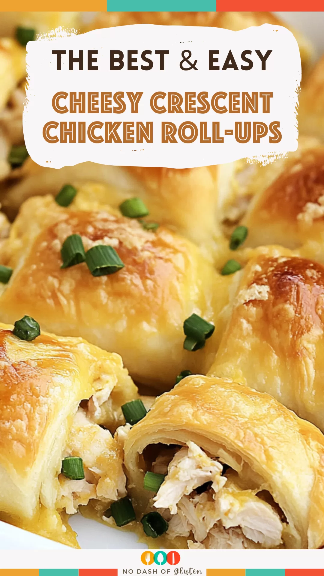 Cheesy Crescent Chicken Roll-Ups