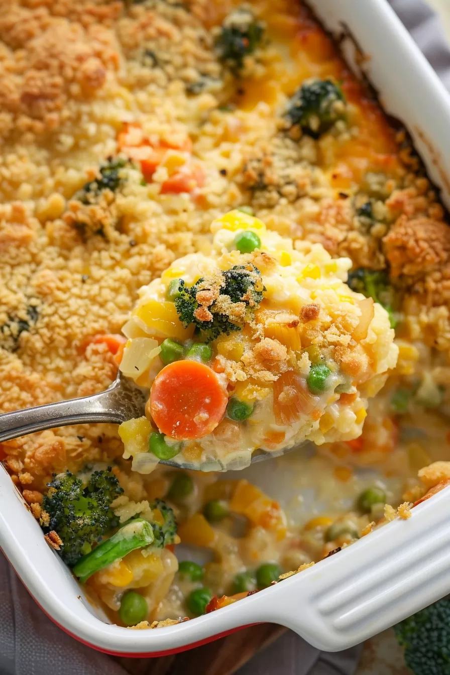 Cheesy Vegetable Casserole