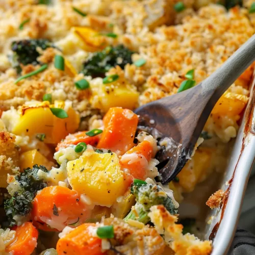 Cheesy Vegetable Casserole