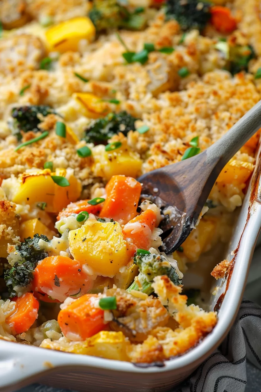 Cheesy Vegetable Casserole