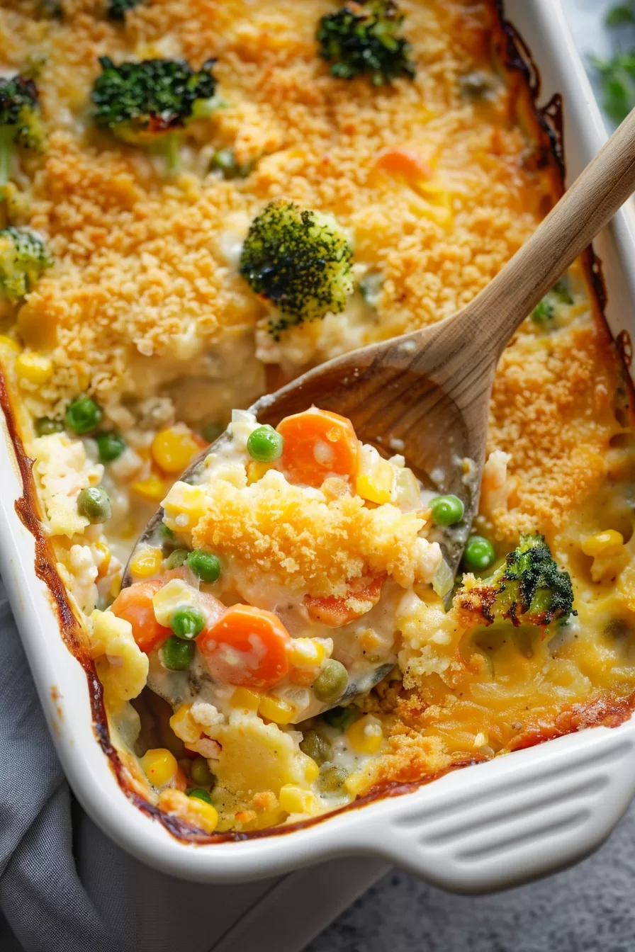 Cheesy Vegetable Casserole