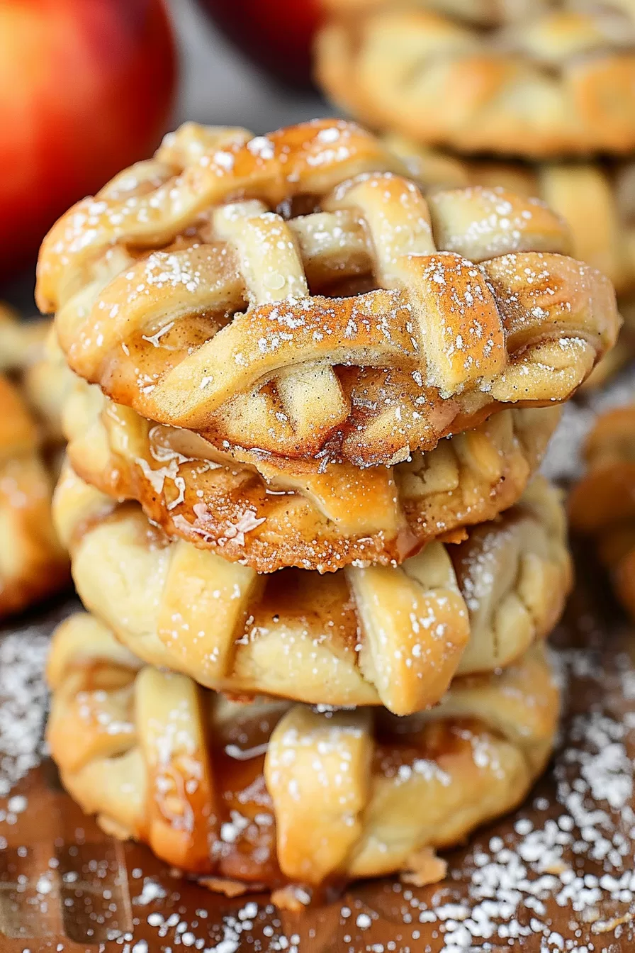 Chewy Apple Pie Cookies