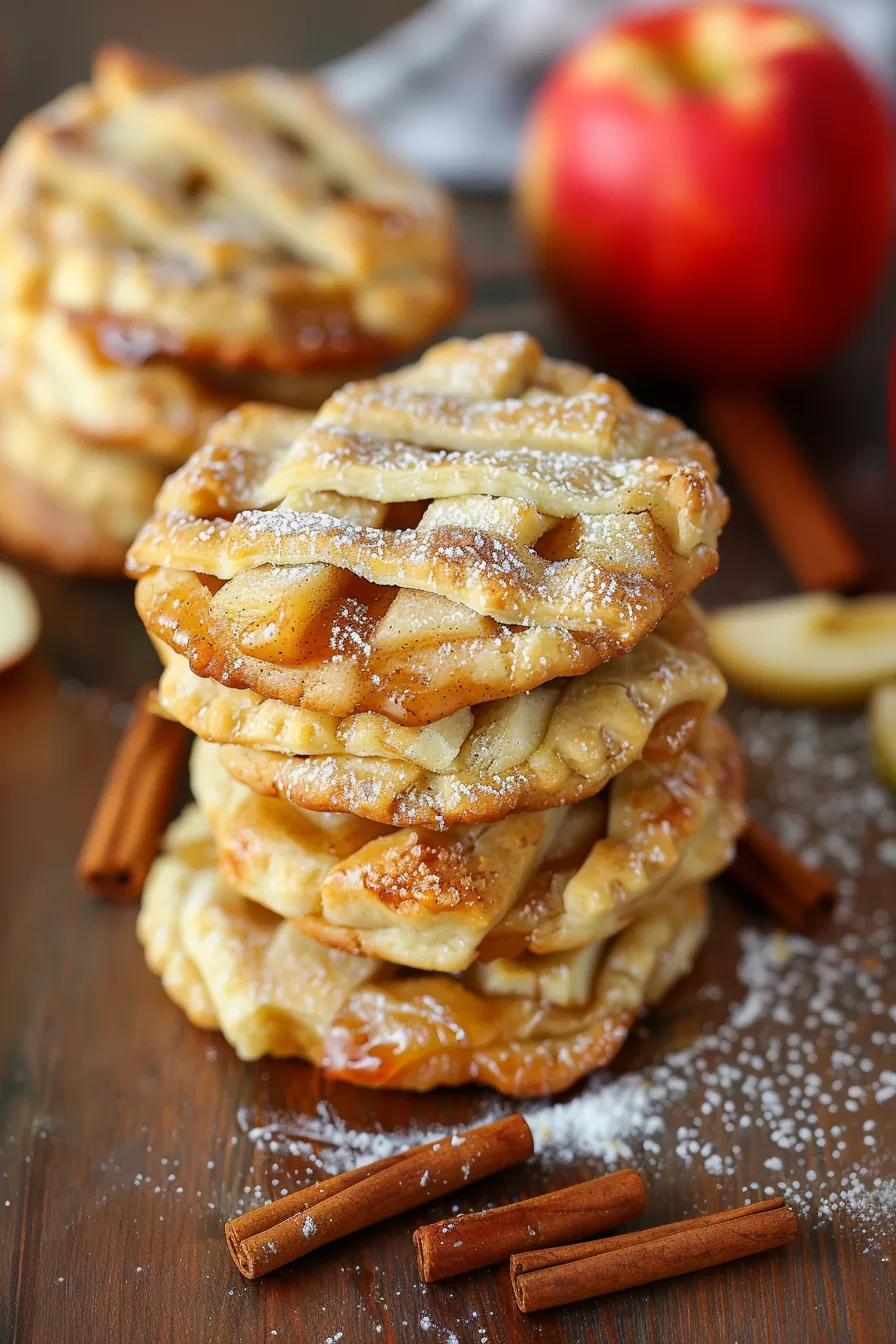 Chewy Apple Pie Cookies