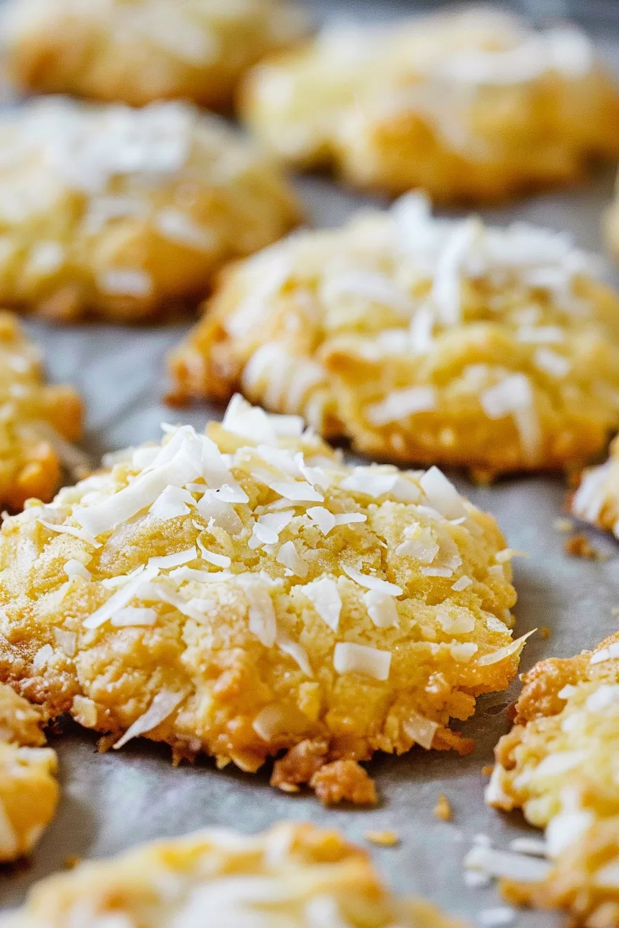 Chewy Coconut Cookies from Carolina