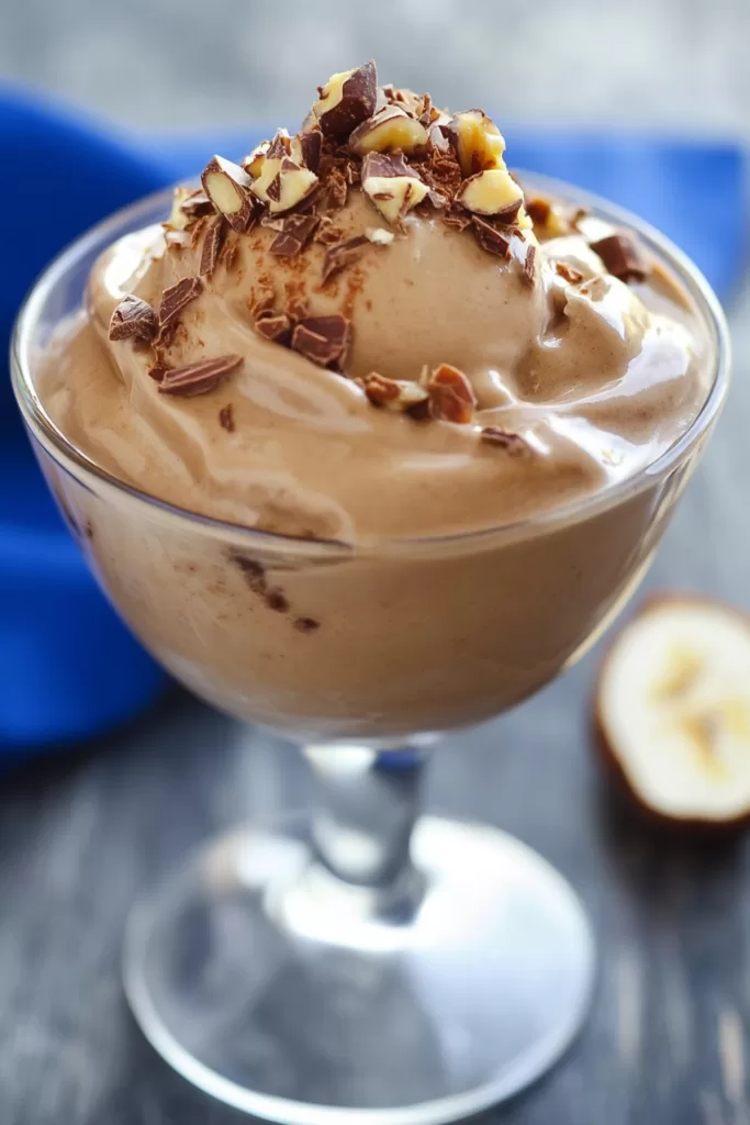 Chocolate Peanut Butter Banana Ice Cream