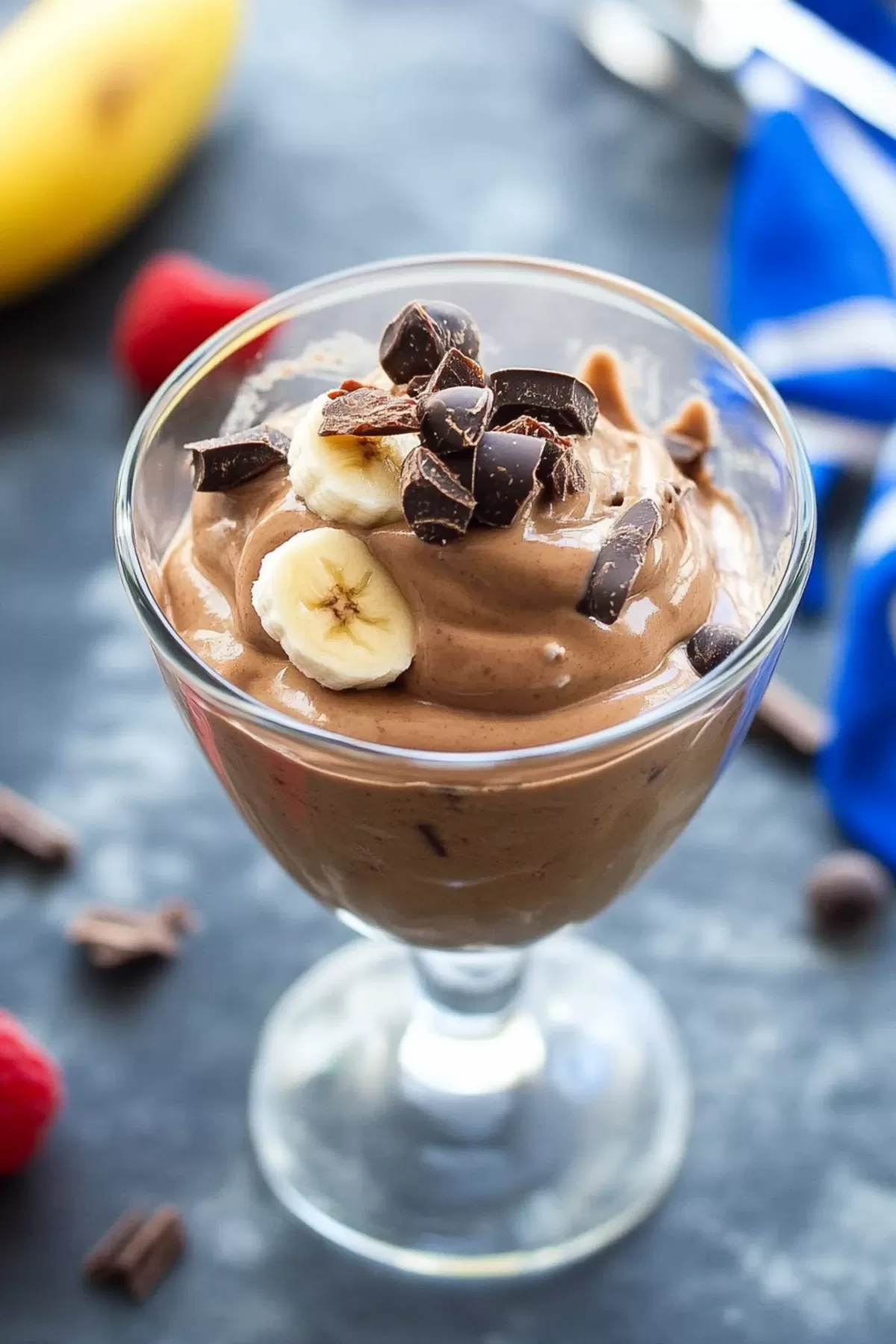 Chocolate Peanut Butter Banana Ice Cream