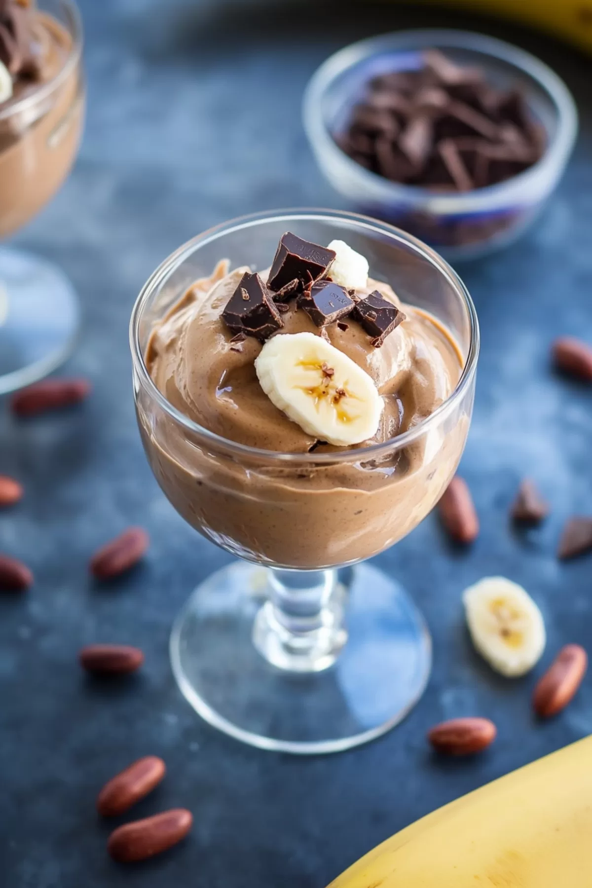 Chocolate Peanut Butter Banana Ice Cream