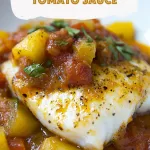 Cod in a Moroccan Tomato Sauce