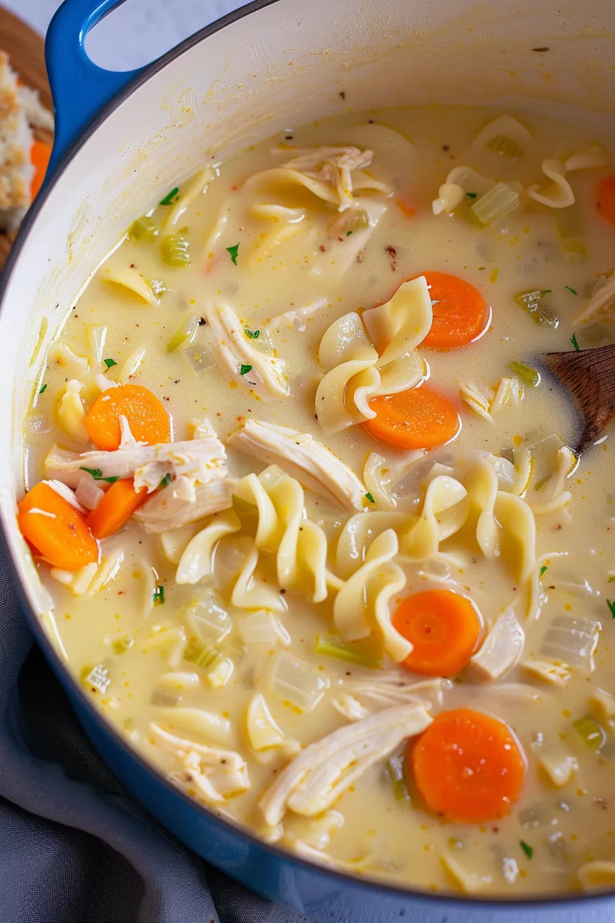 Comforting Chicken Noodle Soup