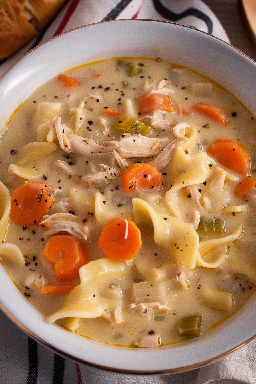 Comforting Chicken Noodle Soup