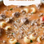 Comforting Creamy Beef and Tomato Soup