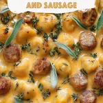 Creamy Butternut Squash Gnocchi and Sausage