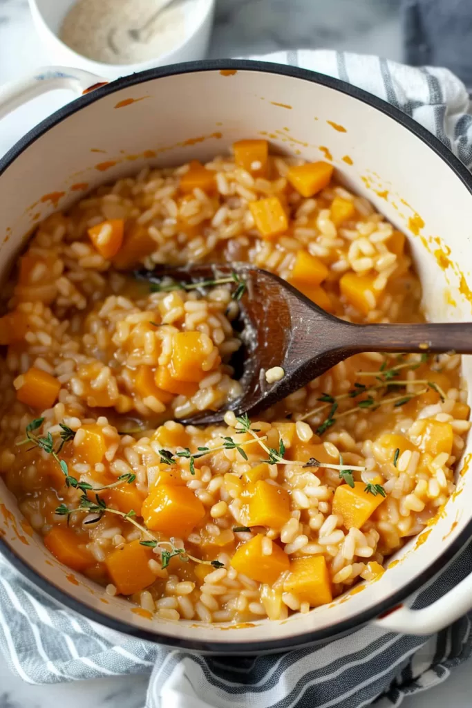 Creamy Butternut Squash Risotto