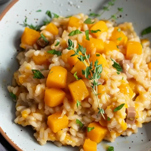 Creamy Butternut Squash Risotto