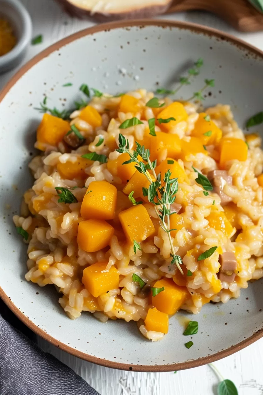 Creamy Butternut Squash Risotto