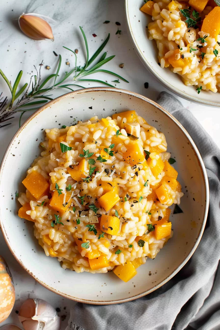 Creamy Butternut Squash Risotto