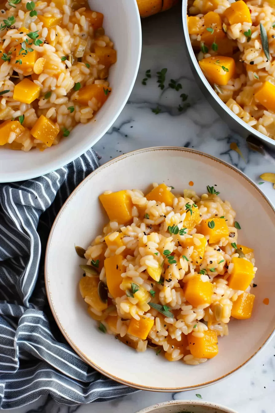 Creamy Butternut Squash Risotto