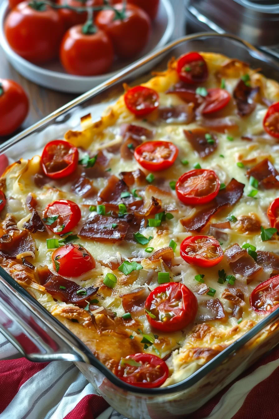 Creamy Kentucky Hot Brown Dip