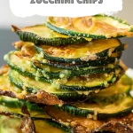 Crispy Keto Parmesan Zucchini Chips