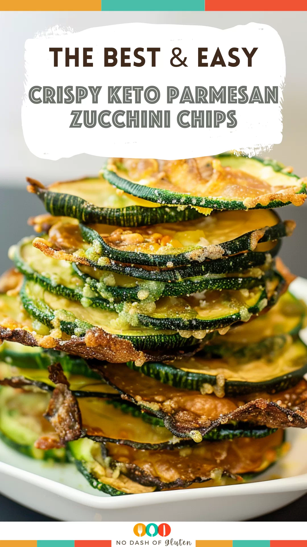 Crispy Keto Parmesan Zucchini Chips