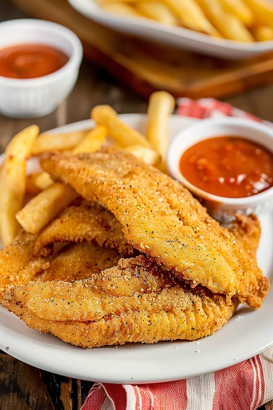 Crispy Southern Fried Catfish