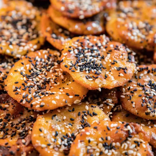 Crunchy Everything Bagel Crisps