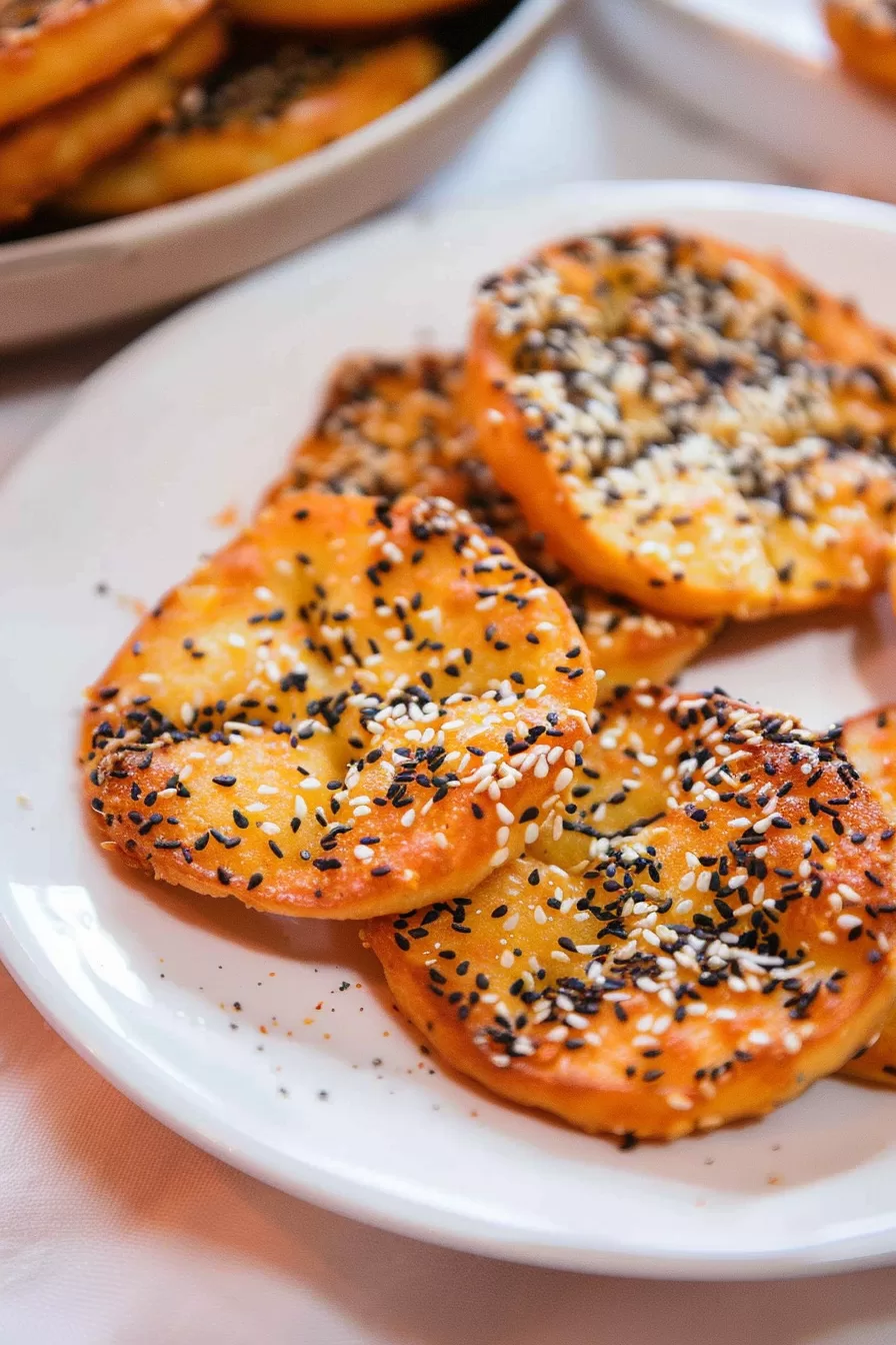 Crunchy Everything Bagel Crisps